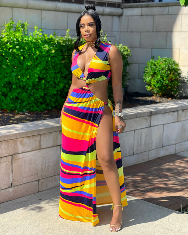 Multi Maxi Dress